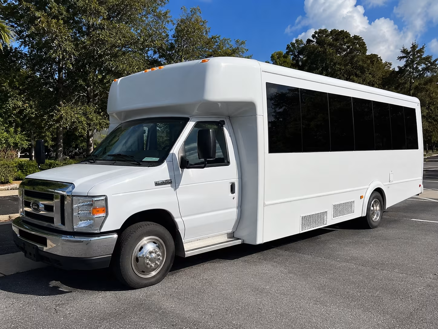 irving party bus booking step 1