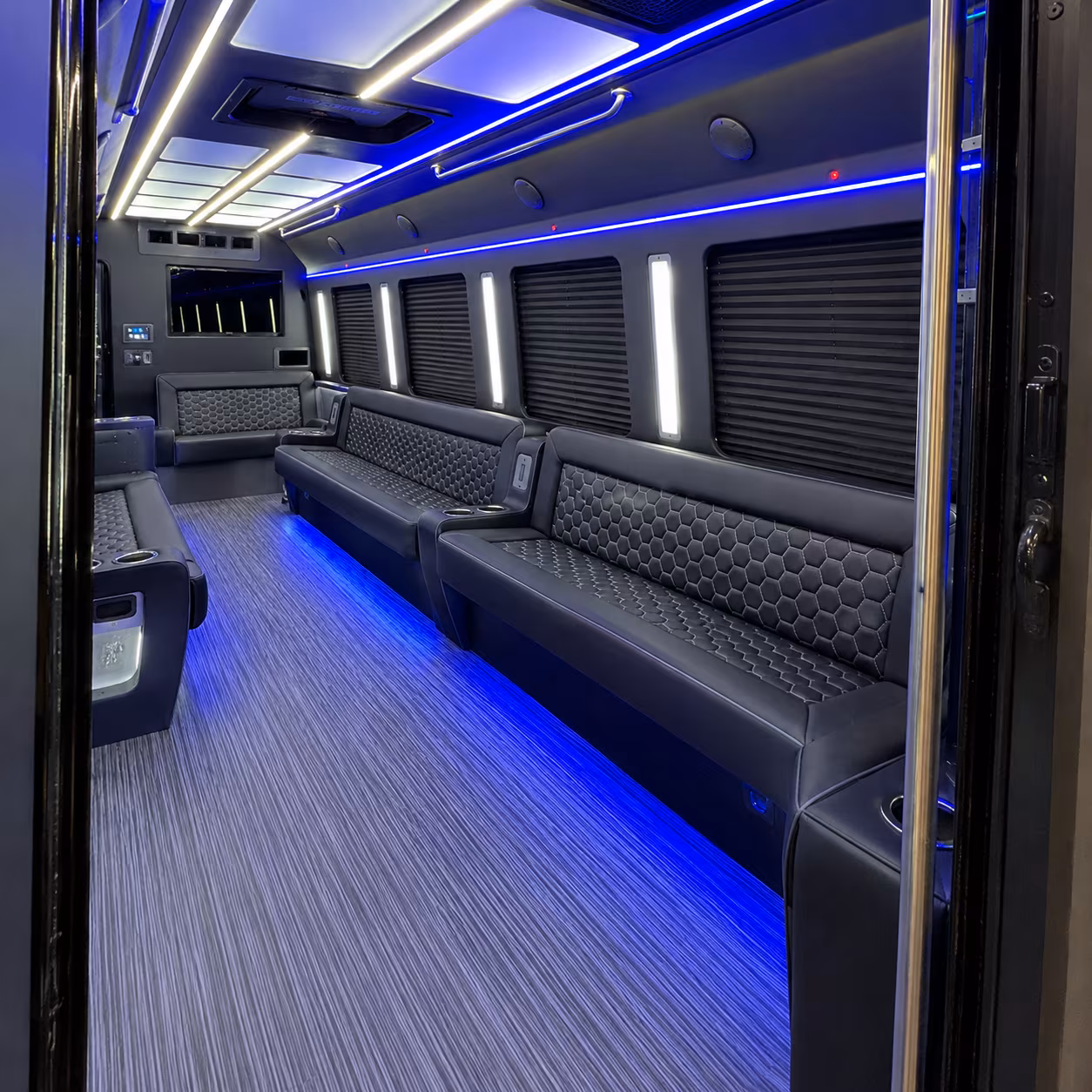 irving party bus rentals inside