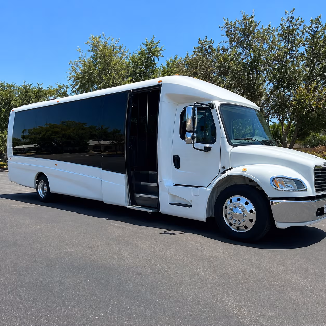 irving school event transportation onboard seating